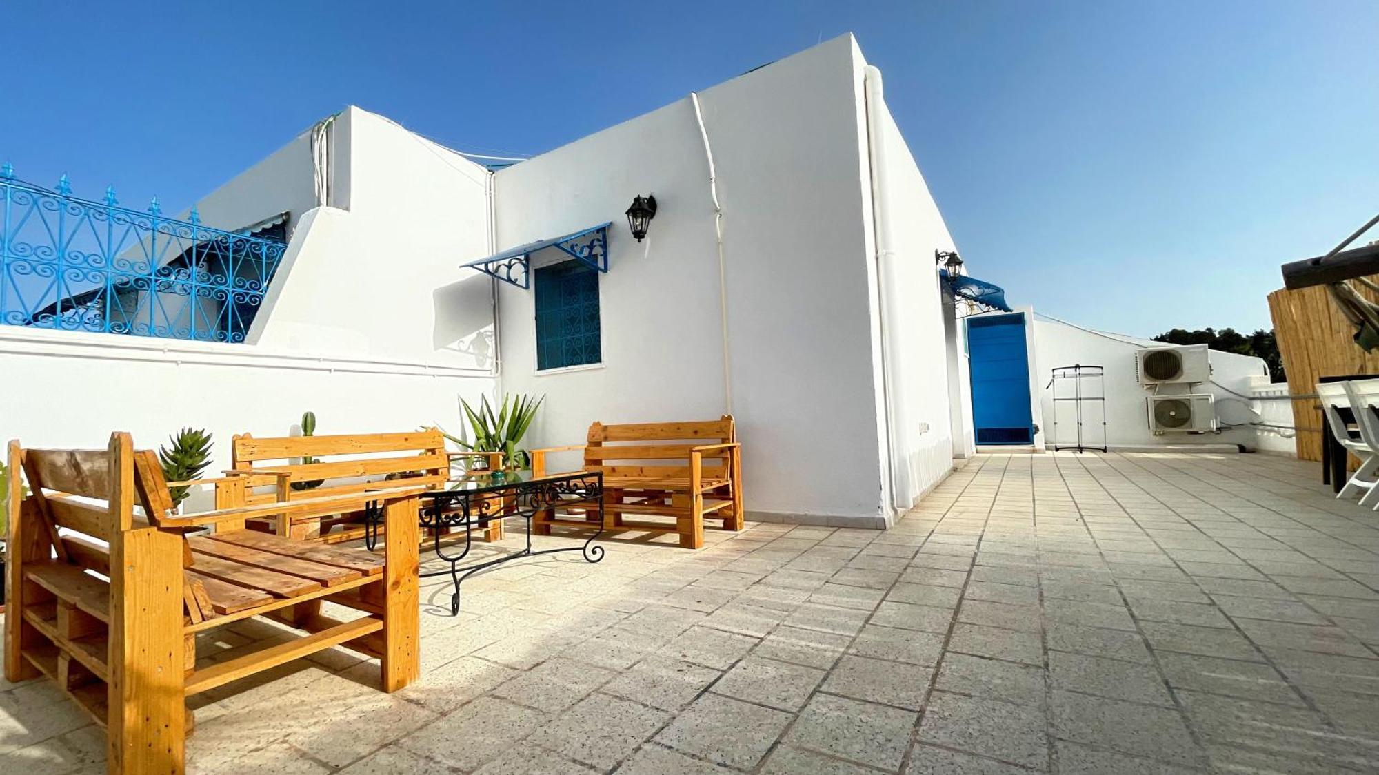 Sunset Sidi Bousaid Apartment Sidi Bou Said Bagian luar foto