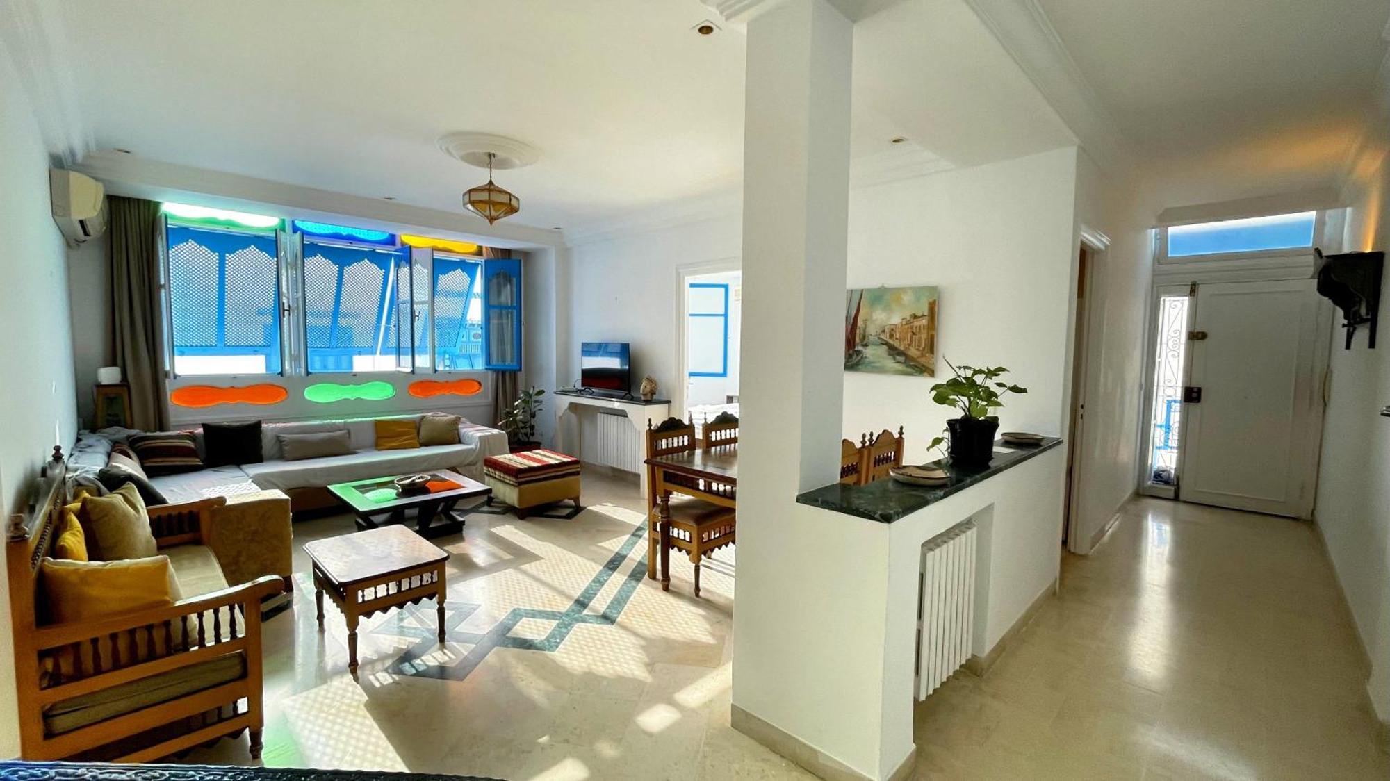 Sunset Sidi Bousaid Apartment Sidi Bou Said Bagian luar foto