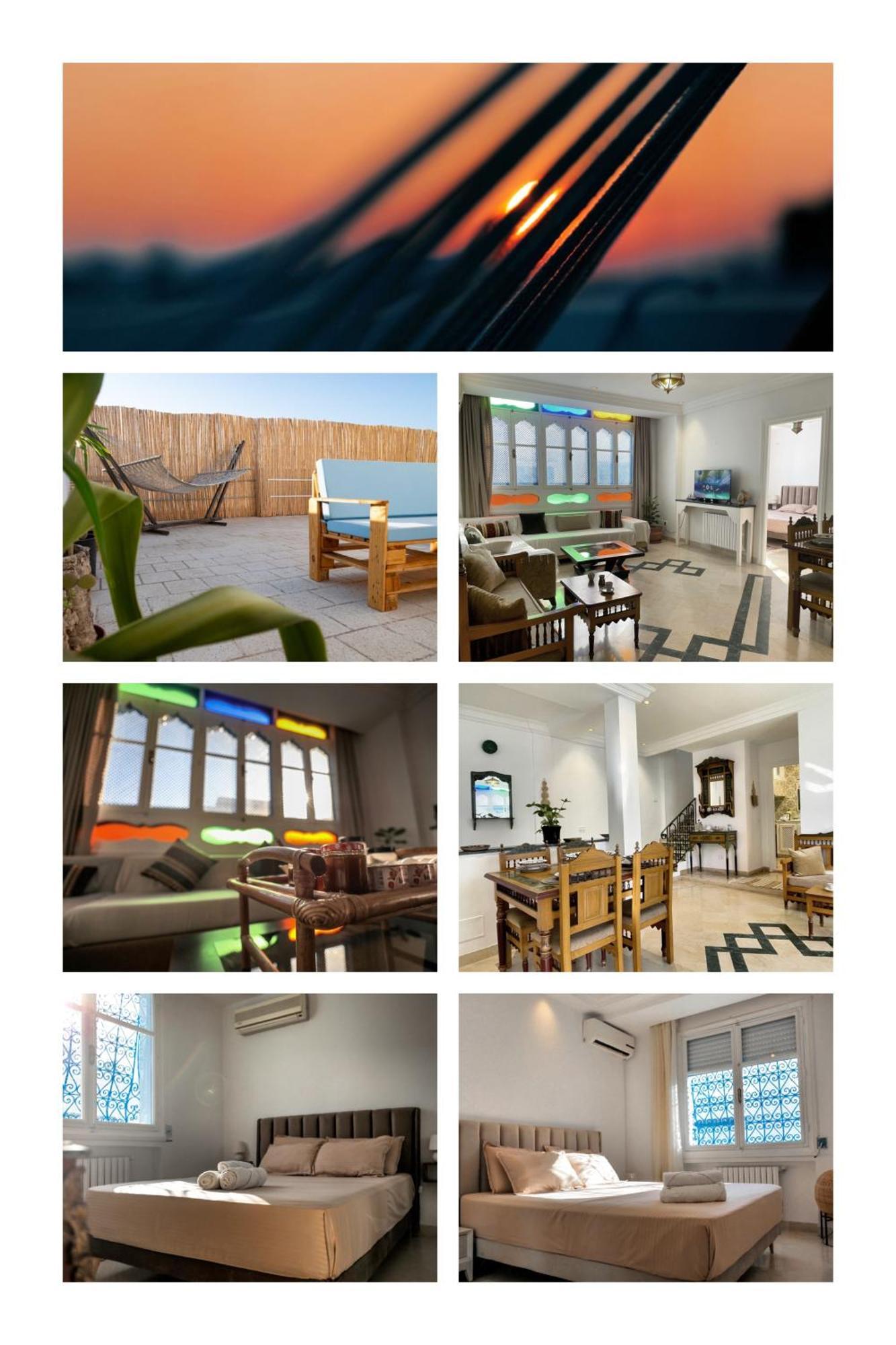 Sunset Sidi Bousaid Apartment Sidi Bou Said Bagian luar foto